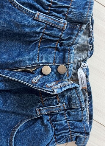 Diğer Beli lastikli lacivert pantalon