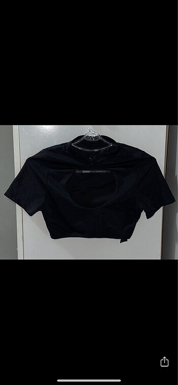 xs Beden siyah Renk Trendyolmilla crop