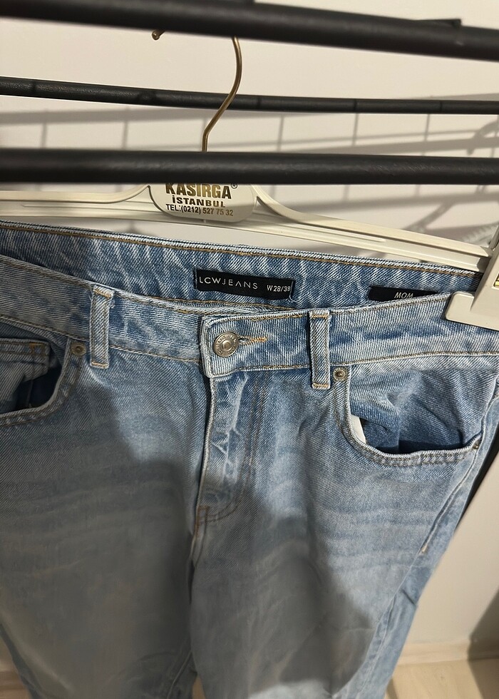 Jean kot pantolon denim - Görsel 2