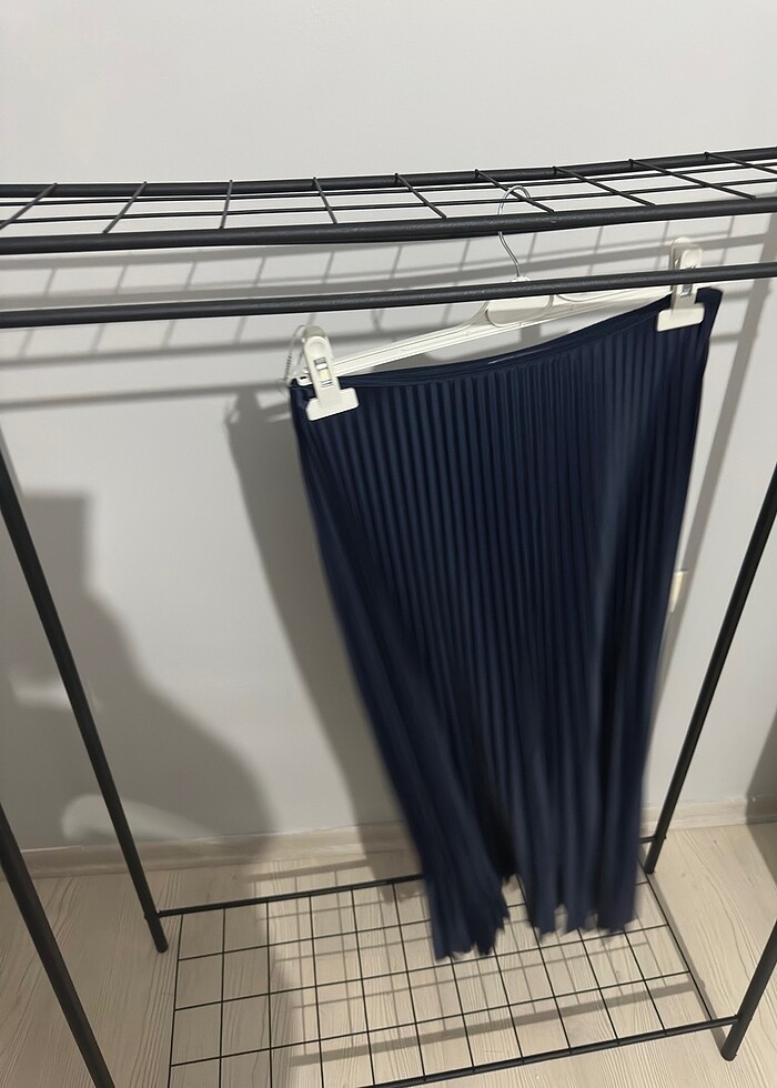 Henza tesettür etek lacivert - Görsel 2