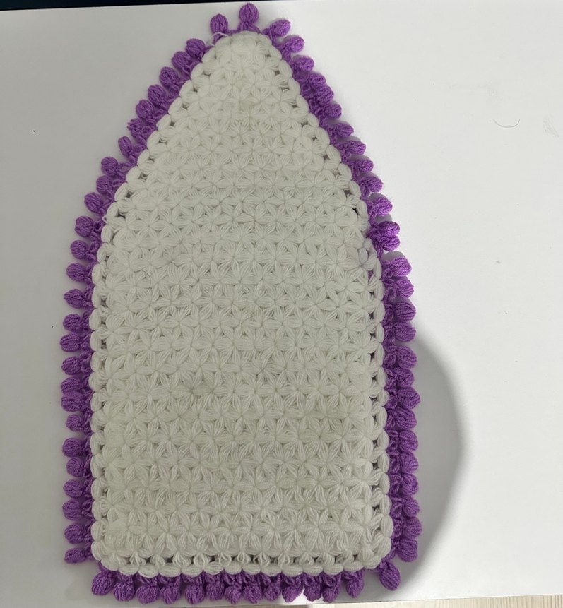 Mor Renkli El Yapımı Banyo Lifi Süngeri - Görsel 3