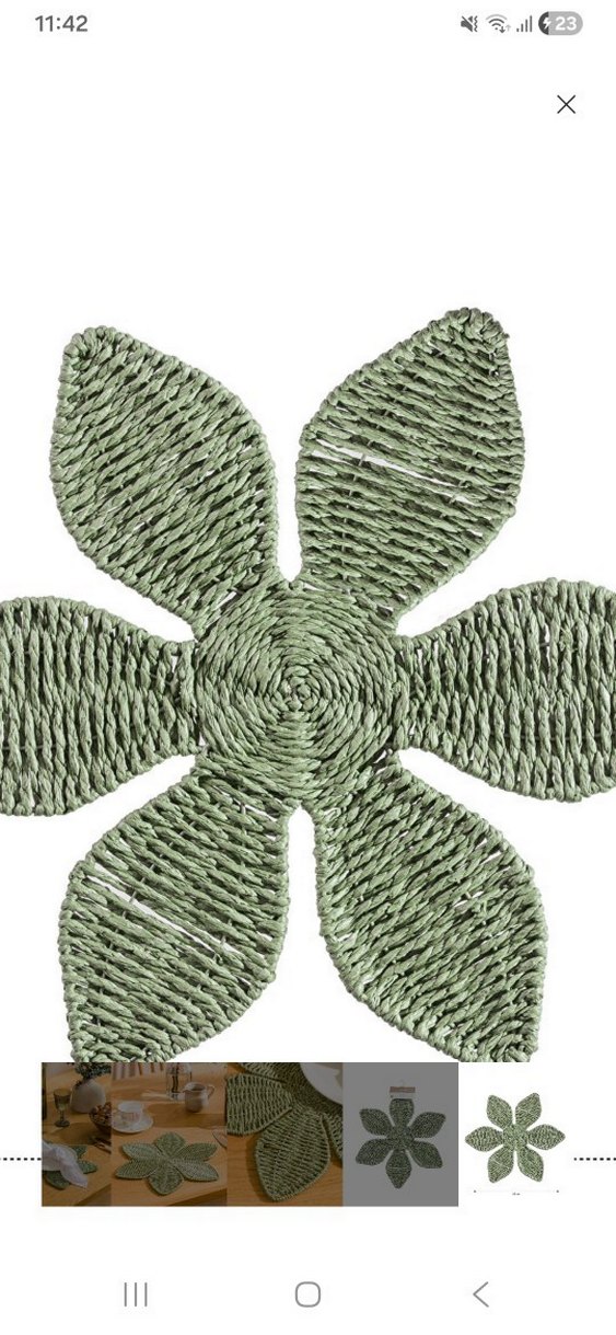 Yıldız şekil hasır supla - Görsel 3