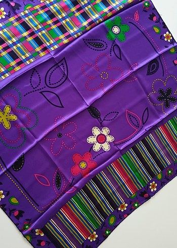 Pierre Cardin  ipek eşarp - Görsel 3