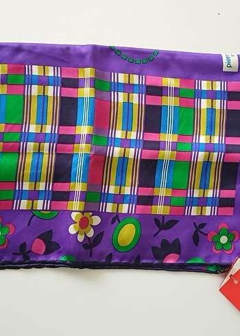 Pierre Cardin  ipek eşarp - Görsel 4