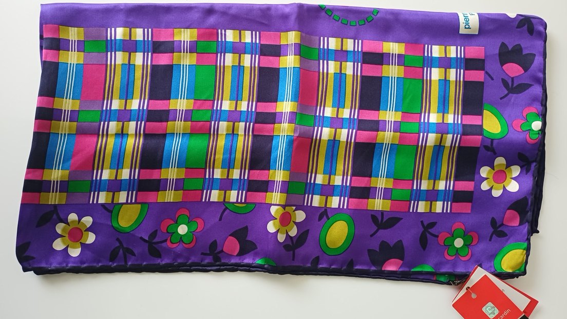 Pierre Cardin  ipek eşarp - Görsel 2