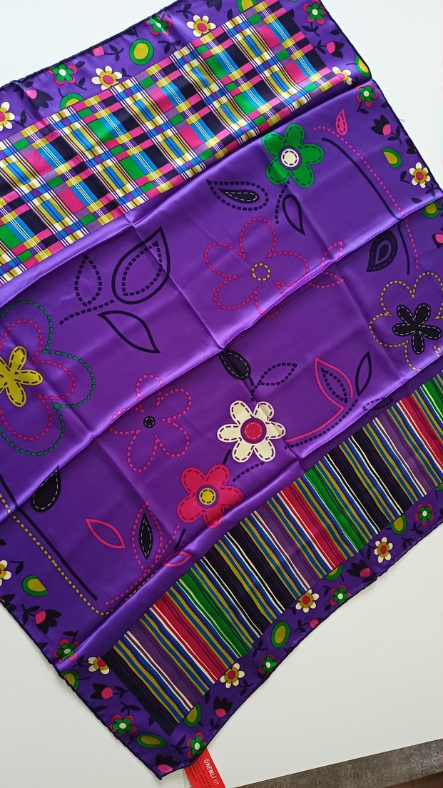 Pierre Cardin  ipek eşarp - Görsel 3