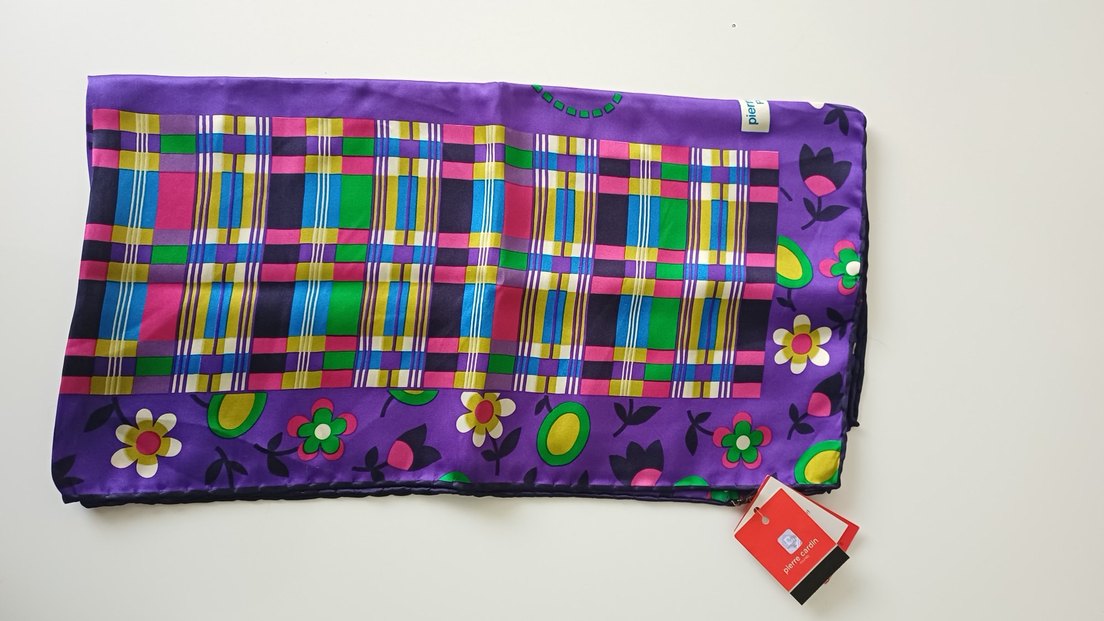 Pierre Cardin  ipek eşarp - Görsel 4