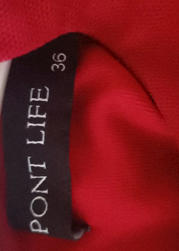 PONT LIFE Koyu Kırmızı