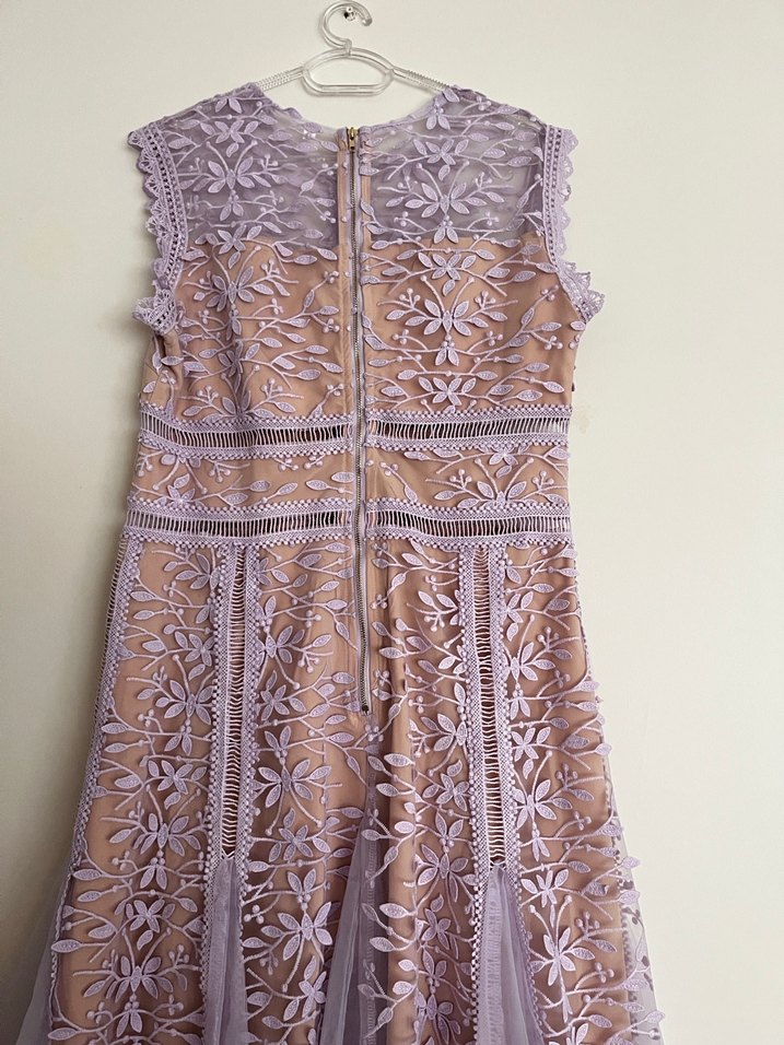 Pastel İşlemeli Bohem Uzun Abiye Elbise - Görsel 3