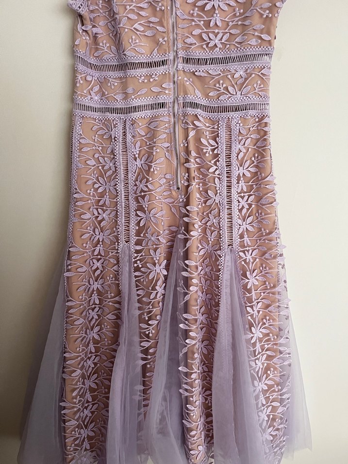 Pastel İşlemeli Bohem Uzun Abiye Elbise - Görsel 4