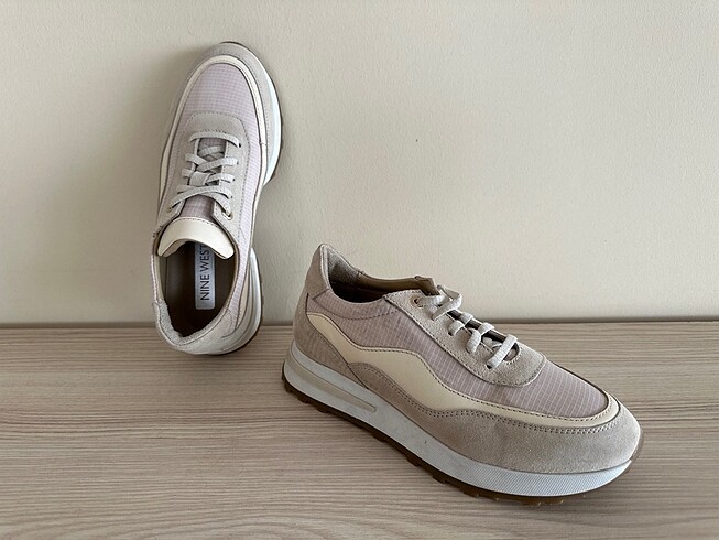37 numara NINE WEST bej sneakers