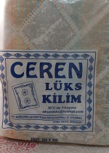 Ceren Lüks Kilim 200x300 cm