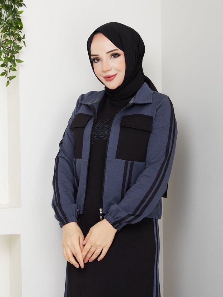 İkili takım tesettür elbise - Görsel 3