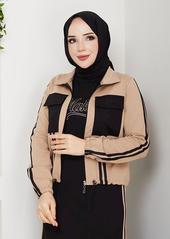 İkili takım tesettür elbise - Görsel 16