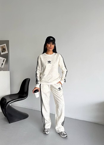 Pembe Batik Desenli Kadın Eşofman Takımı - Görsel 3