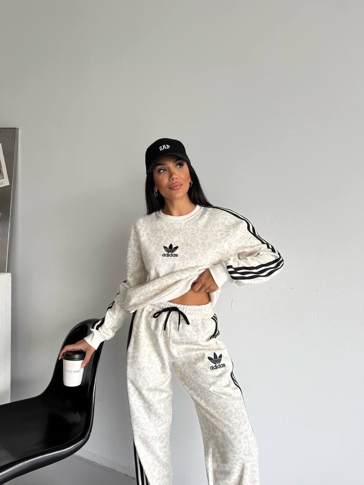 Pembe Batik Desenli Kadın Eşofman Takımı - Görsel 4