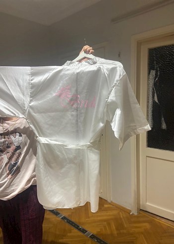 Beyaz Parlak Midi Kadın bride - Görsel 4