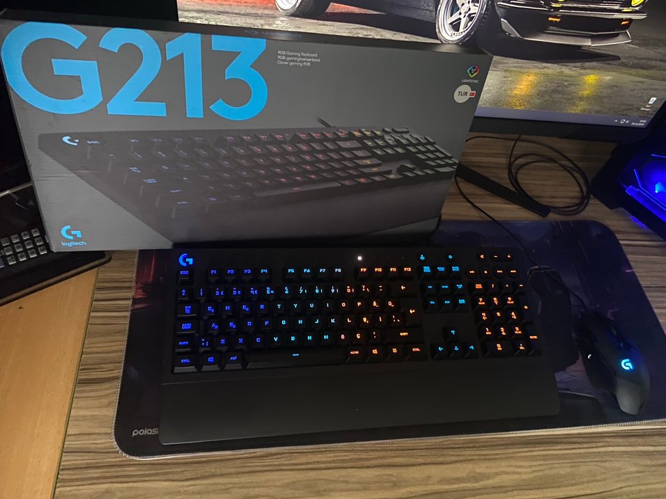 Logitech G213 Çok Renkli Aydınlatmalı Klavye - Görsel 2