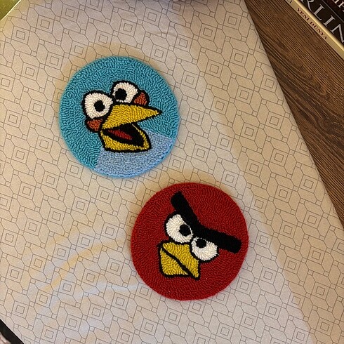 Angry Bird?s 2?li Bardak Altlığı