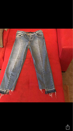 Yüksek bel Jean