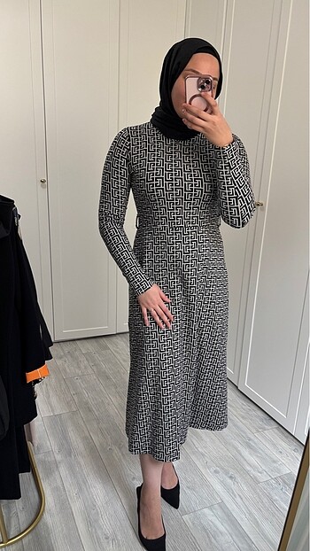 m Beden Midi elbise