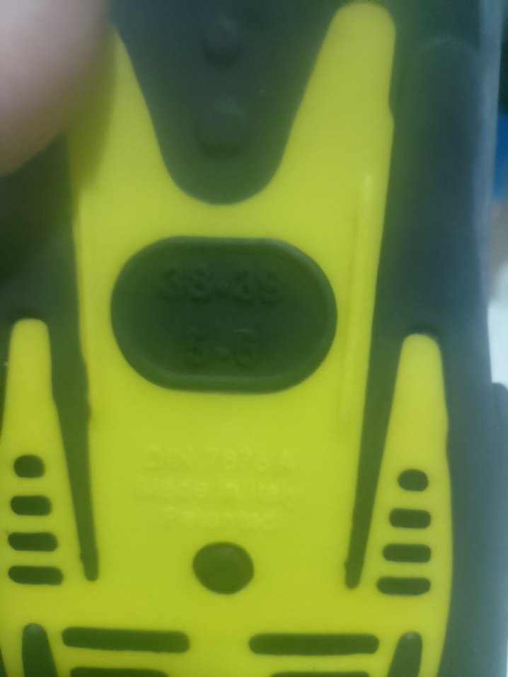 Erkek Sarı Spor Yüzme Paleti Velcro - Görsel 2