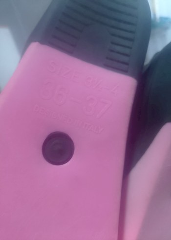 Pastel Pembe Su Ayakkabısı Velcro - Görsel 2