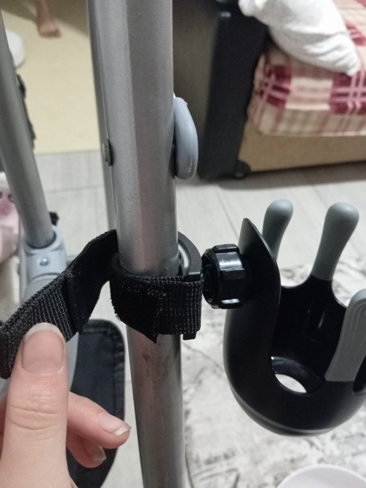 ebaby Gri Bebek Biberon Tutucu - Görsel 3