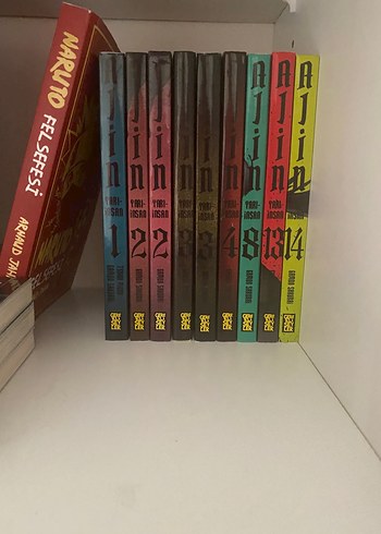 Naruto Felsefesi ve Ajin Manga Seti