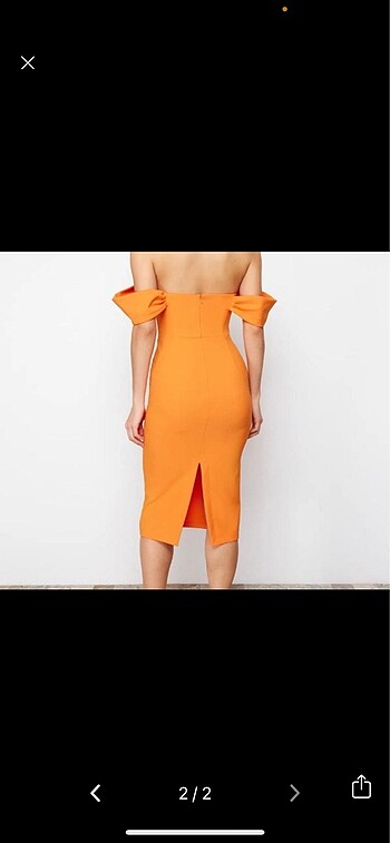 Trendyol & Milla Elbise midi boy abiye