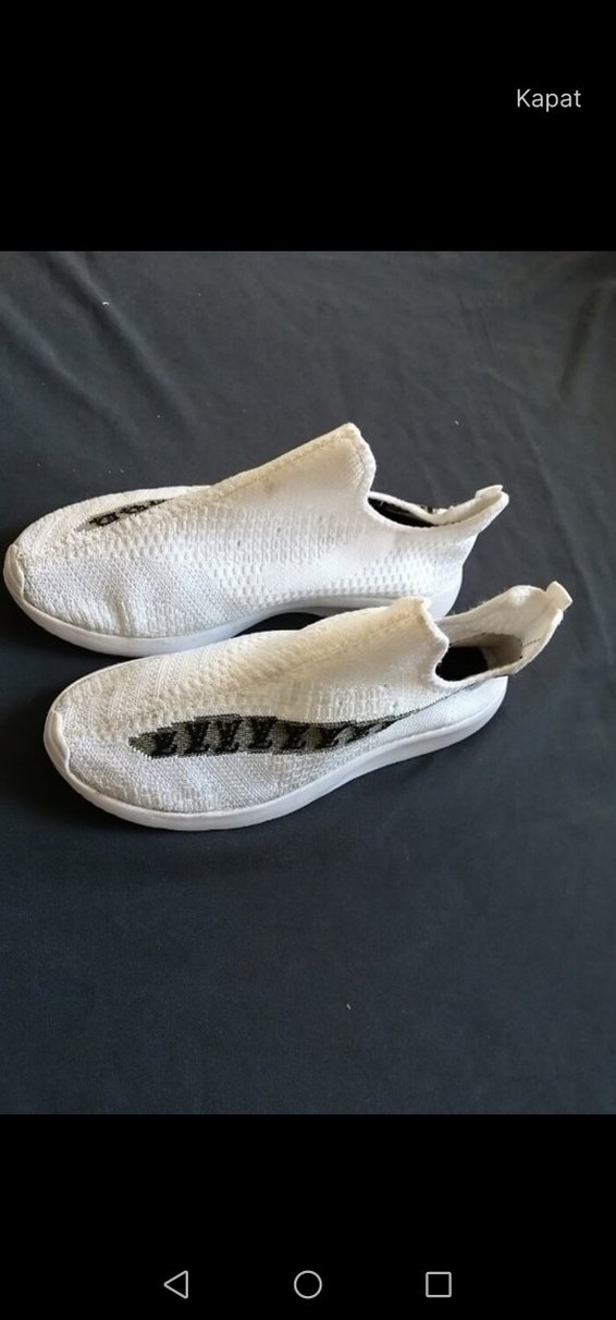 Beyaz günlük ayakabı 42 numara - Görsel 4