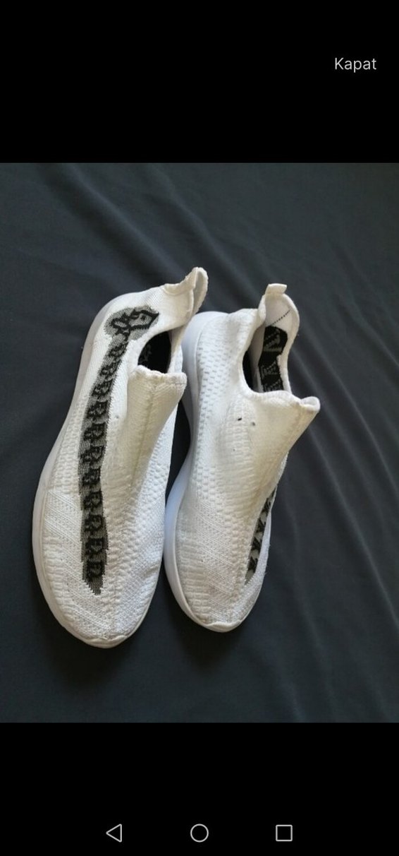 Beyaz günlük ayakabı 42 numara - Görsel 3