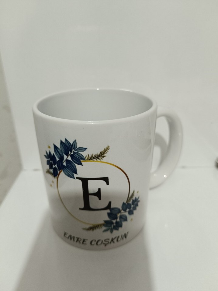 Beyaz Kişiye Özel Emre Coşkun Kupa - Görsel 2