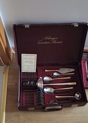 GOLD
VE PLATİN KAPLAMA!!!!ALMAN MALI SOLİNGEN TAM TAKIM ... - Görsel 6