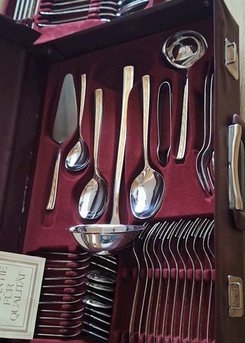 GOLD
VE PLATİN KAPLAMA!!!!ALMAN MALI SOLİNGEN TAM TAKIM ... - Görsel 5