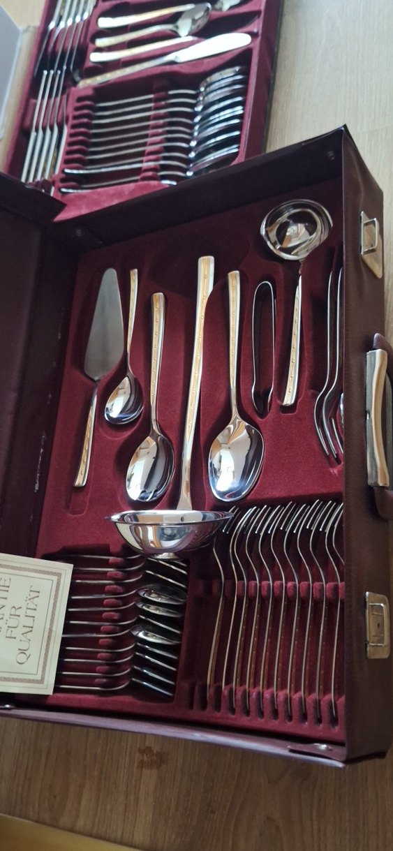 GOLD 
 VE PLATİN KAPLAMA!!!!ALMAN MALI SOLİNGEN TAM TAKIM ... - Görsel 5