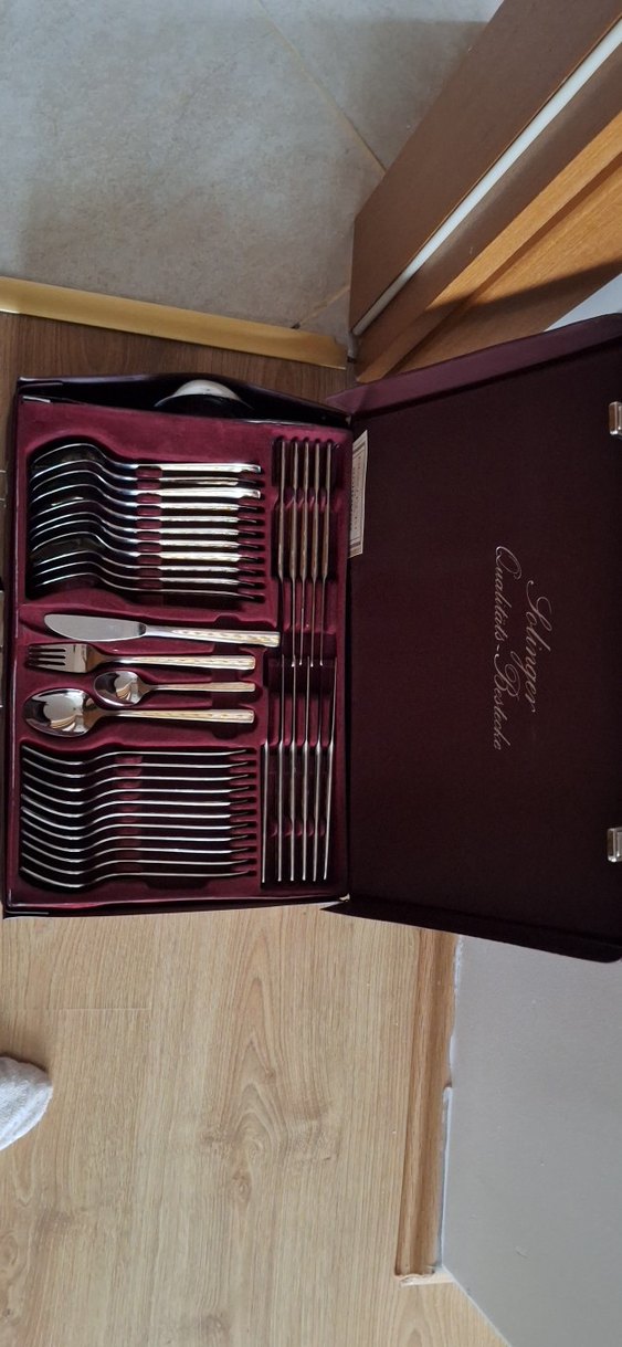 GOLD 
 VE PLATİN KAPLAMA!!!!ALMAN MALI SOLİNGEN TAM TAKIM ... - Görsel 3