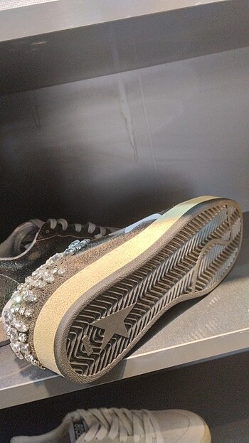 41 Beden kahverengi Renk Golden goose