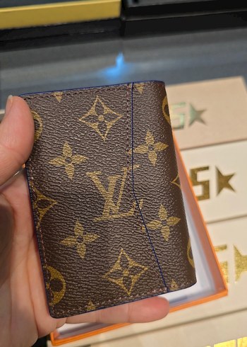 Louis Vuitton NBA Baskılı Kahverengi Erkek Cüzdanı - Görsel 4