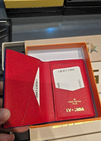 Louis Vuitton NBA Baskılı Kahverengi Erkek Cüzdanı - Görsel 3