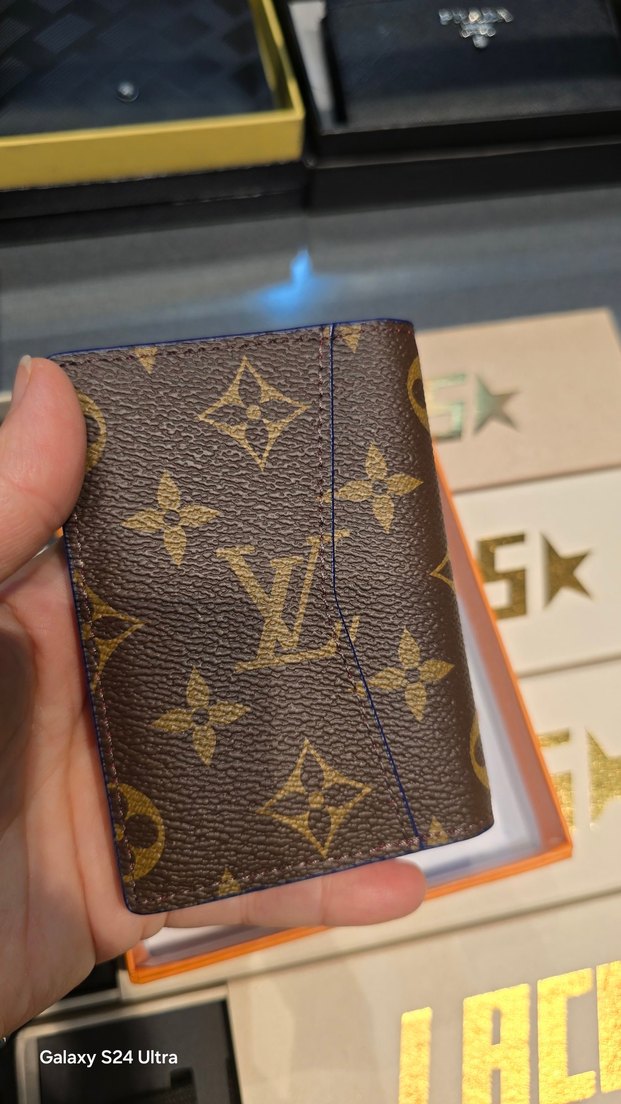 Louis Vuitton NBA Baskılı Kahverengi Erkek Cüzdanı - Görsel 4