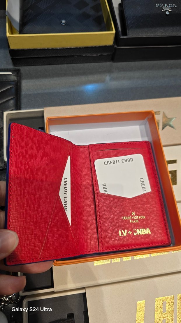 Louis Vuitton NBA Baskılı Kahverengi Erkek Cüzdanı - Görsel 3