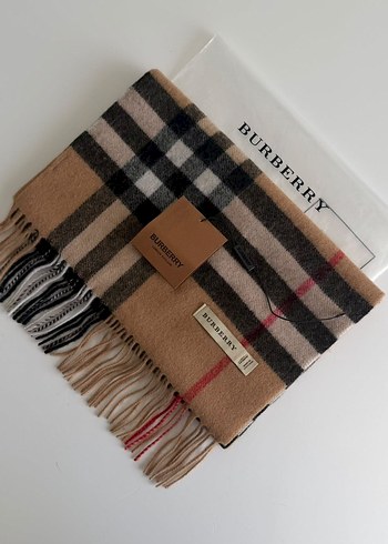 Burberry Ekose Desenli Sal