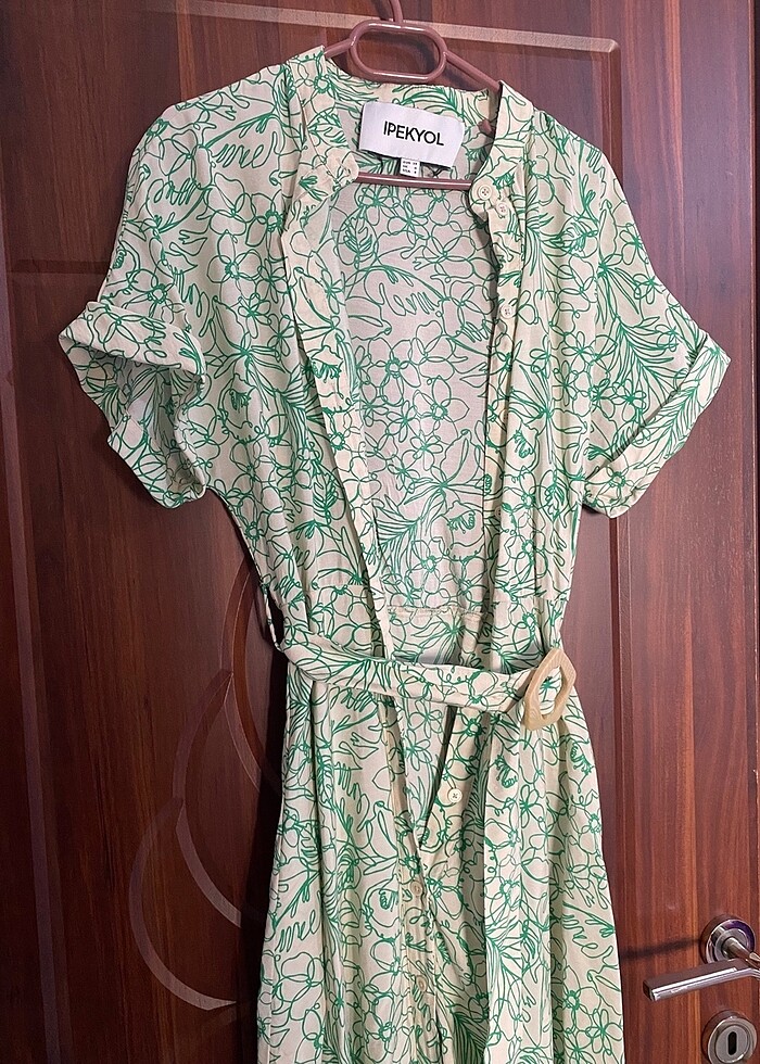 İpekyol midi elbise - Görsel 5