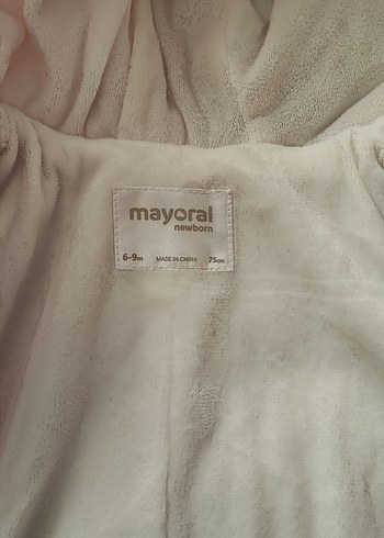Mayoral Kapüşonlu Pembe Bebek Tulumu - Görsel 3