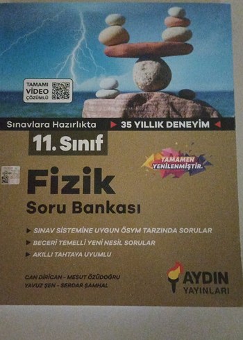 11. Sınıf Fizik Soru Bankası - Aydın Yayınları