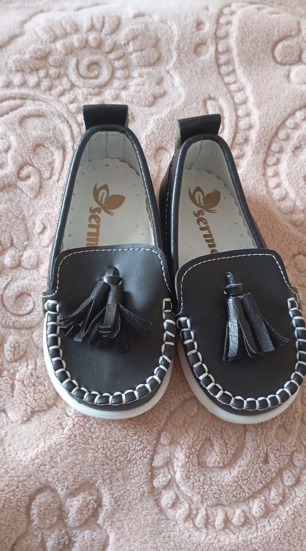 Kahverengi Püsküllü Erkek Çocuk Loafer - Görsel 2