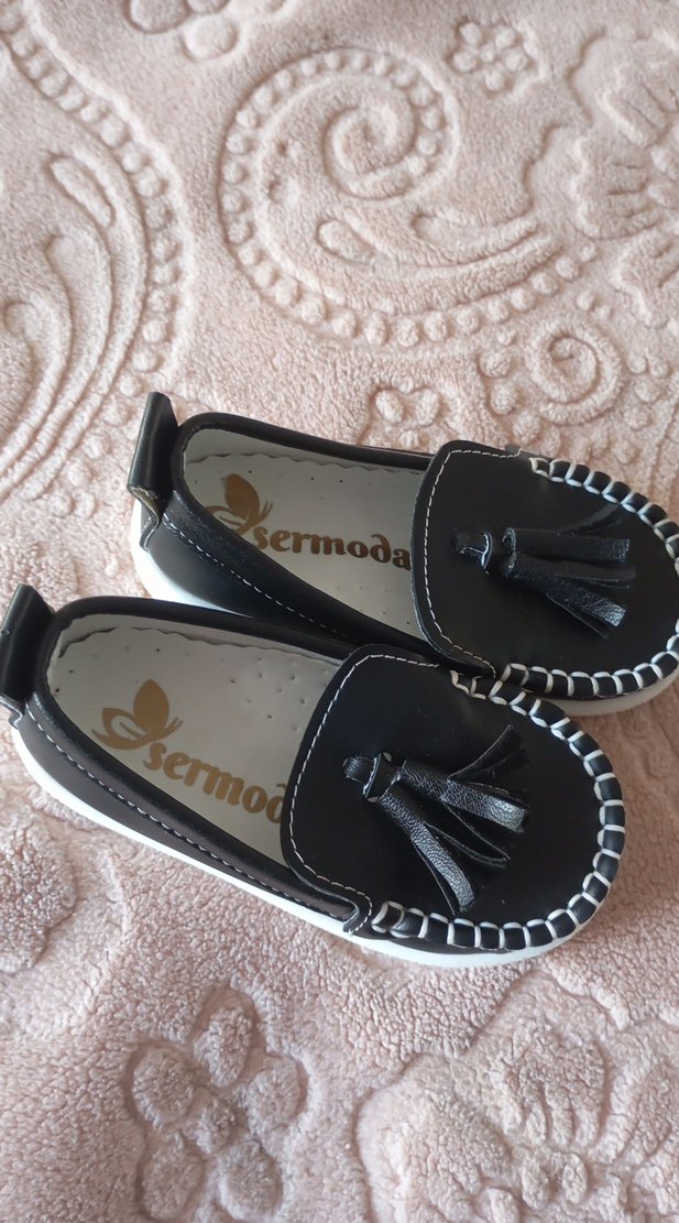 Kahverengi Püsküllü Erkek Çocuk Loafer - Görsel 5