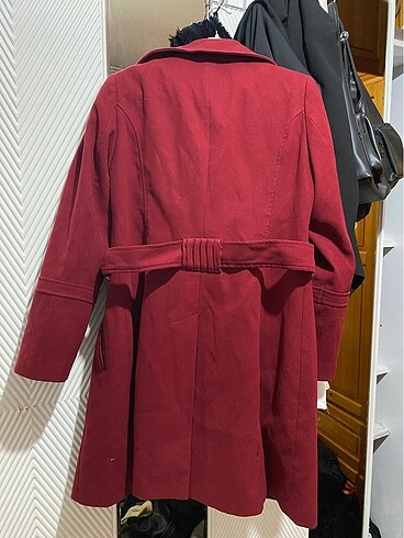 44 Beden bordo Renk Bordo kaban kışlık