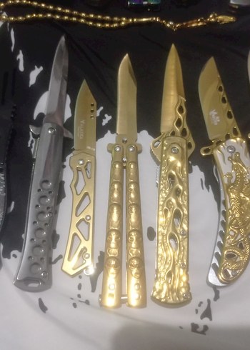 Çok Renkli Katlanabilir Çakı Seti - Görsel 2